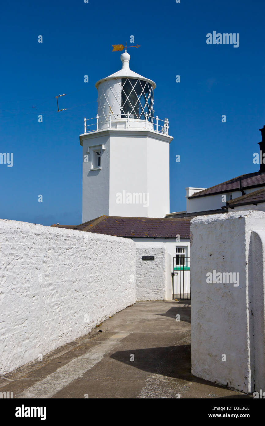 The Lizard Lighthouse Cornwall  Trinity House Stock Photo