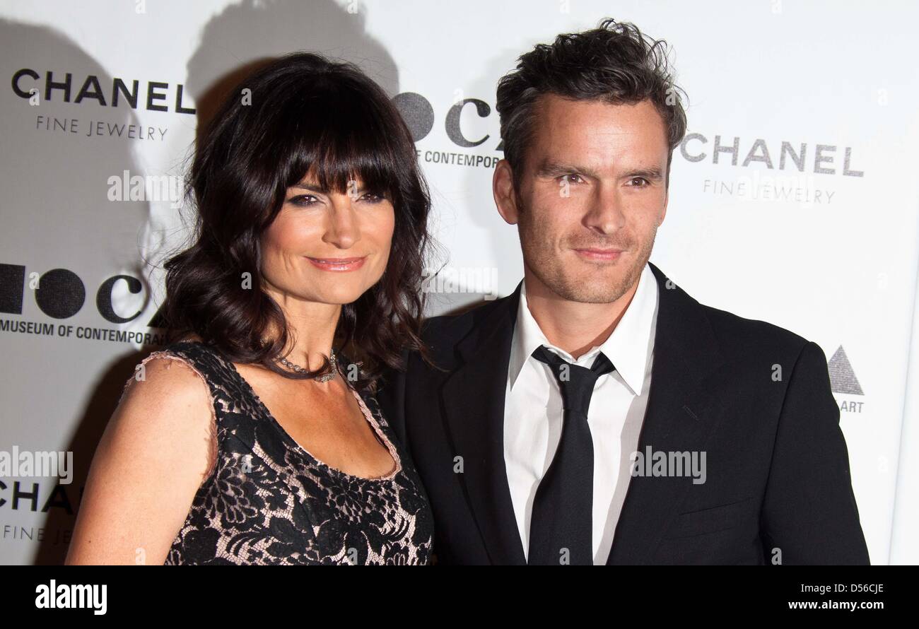 Actor Balthazar Getty and his wife Rosetta Getty attend the Museum of Contemporary Art's - MOCA's Annual Gala 'The Artist's Museum Happening' at MOCA Grand Avenue in Los Angeles, USA, 13 November 2010. Photo: Hubert Boesl Stock Photo