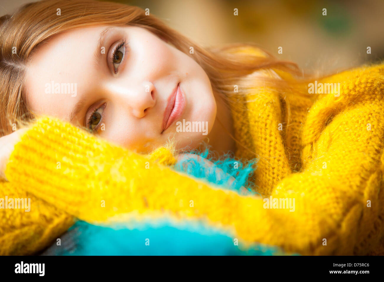 Healthy young woman. Stock Photo