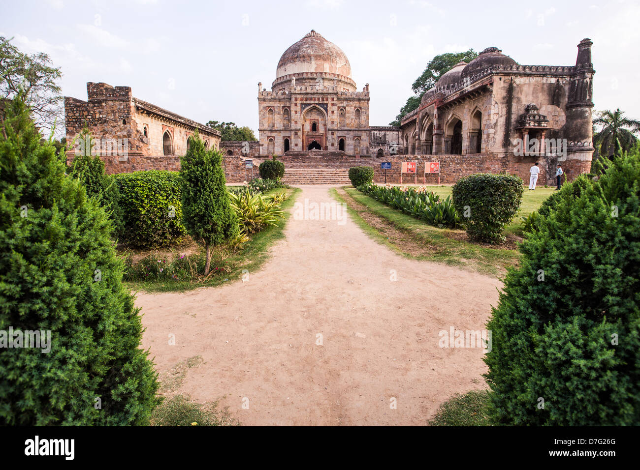 Tomb in Lodi Gardens, Delhi, India Stock Photo