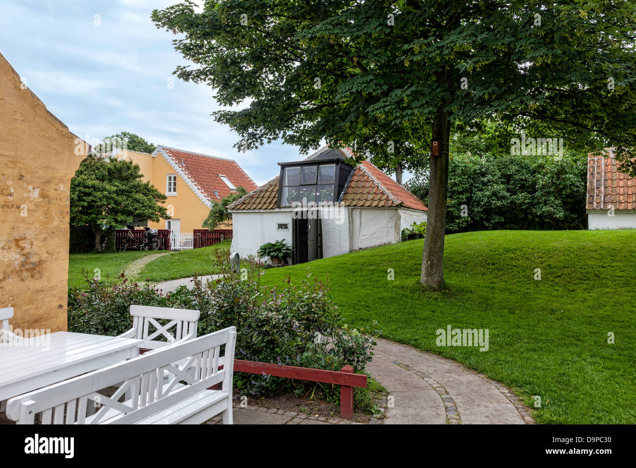 Workshop atelier of famous Skagen Painter, Kroyer, Denmark Stock Photo