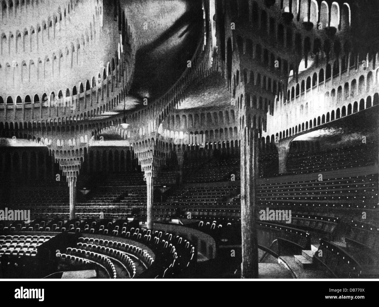 Historic theater interior Black and White Stock Photos & Images - Alamy image.