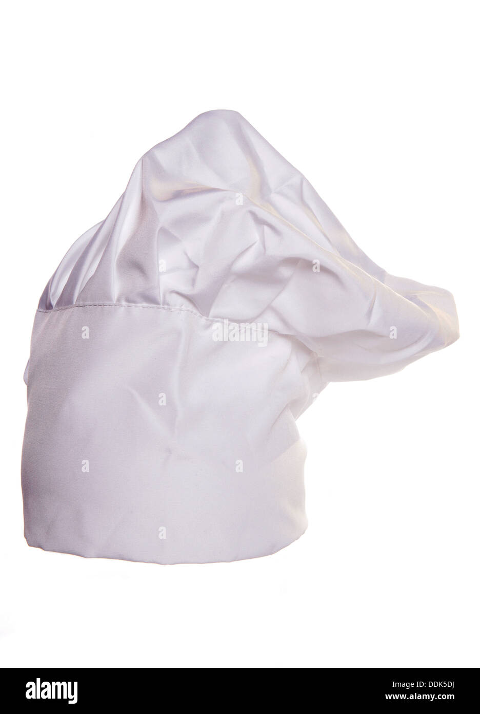 White chefs hat studio cutout Stock Photo