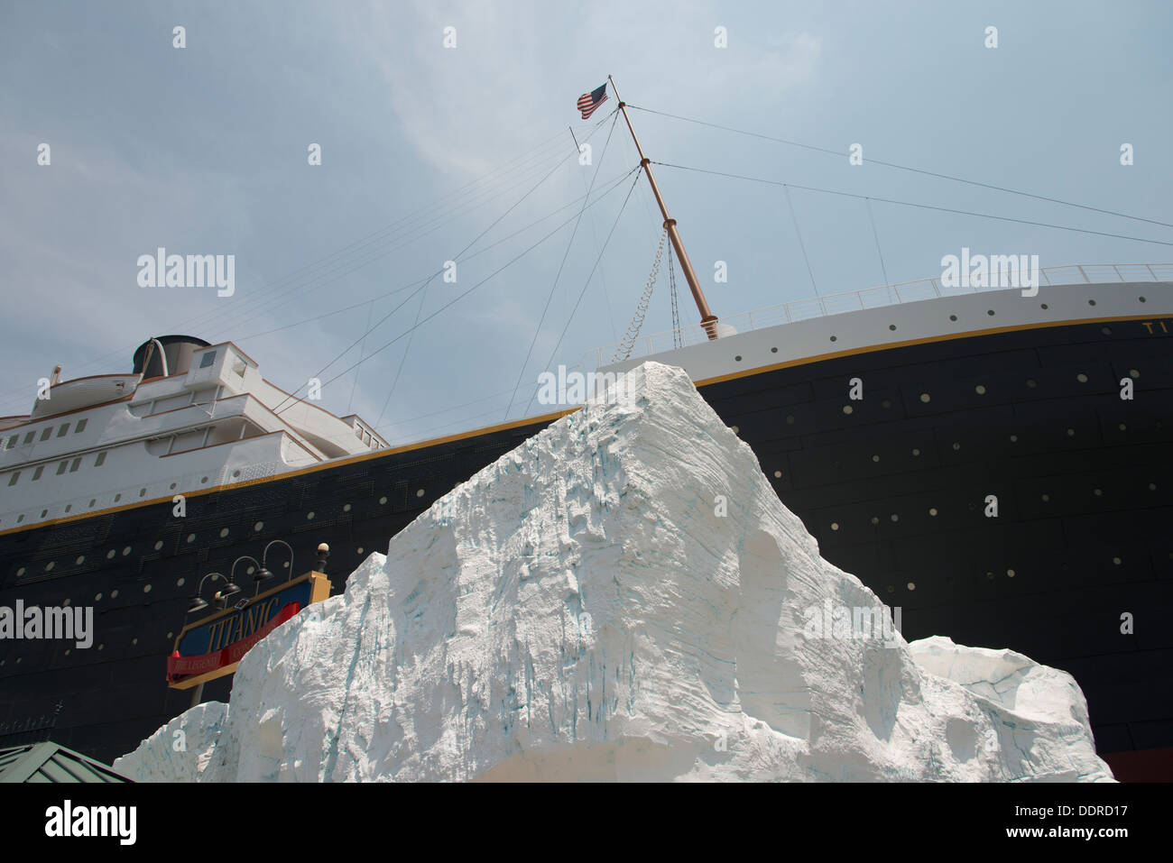 Titanic Museum, Branson Theatre District, Branson, Taney County, Missouri, USA Stock Photo