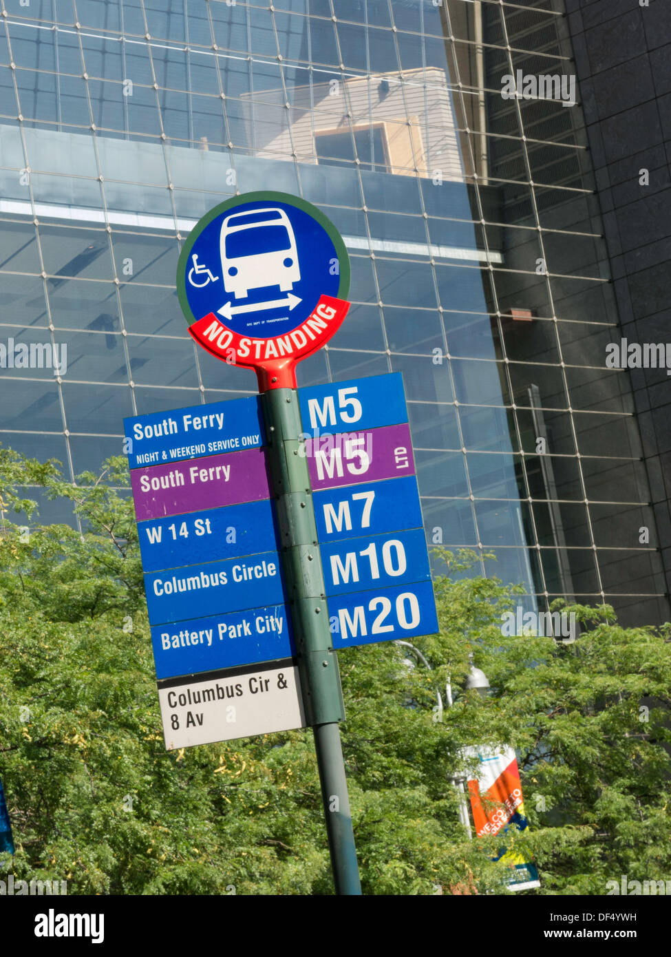 City Bus Stop Sign