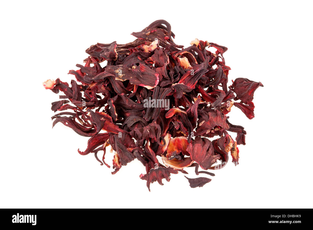 Dried Hibiscus flower Stock Photo