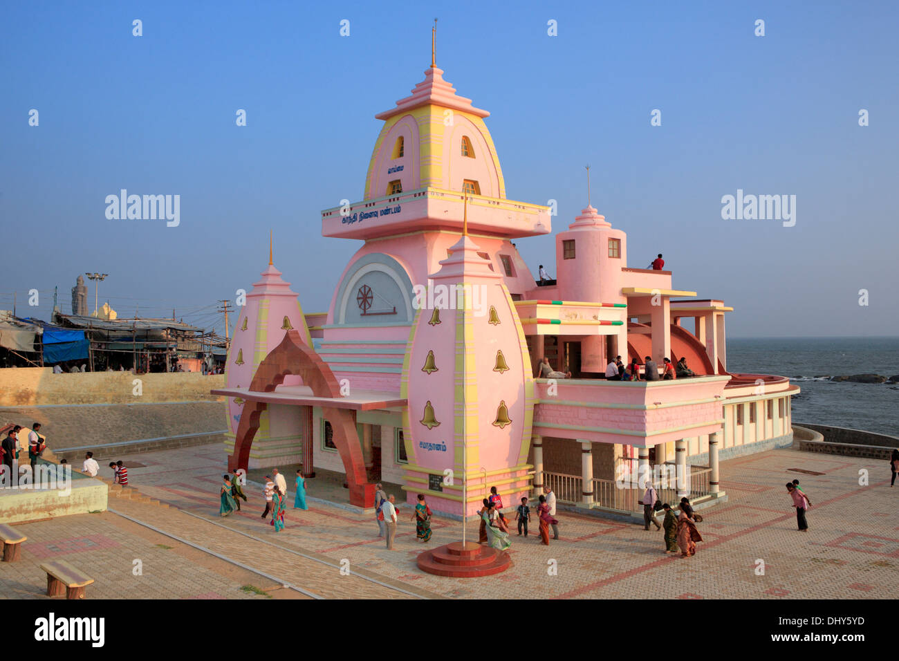 Gandhi memorial, Kanyakumari, Tamil Nadu, India Stock Photo