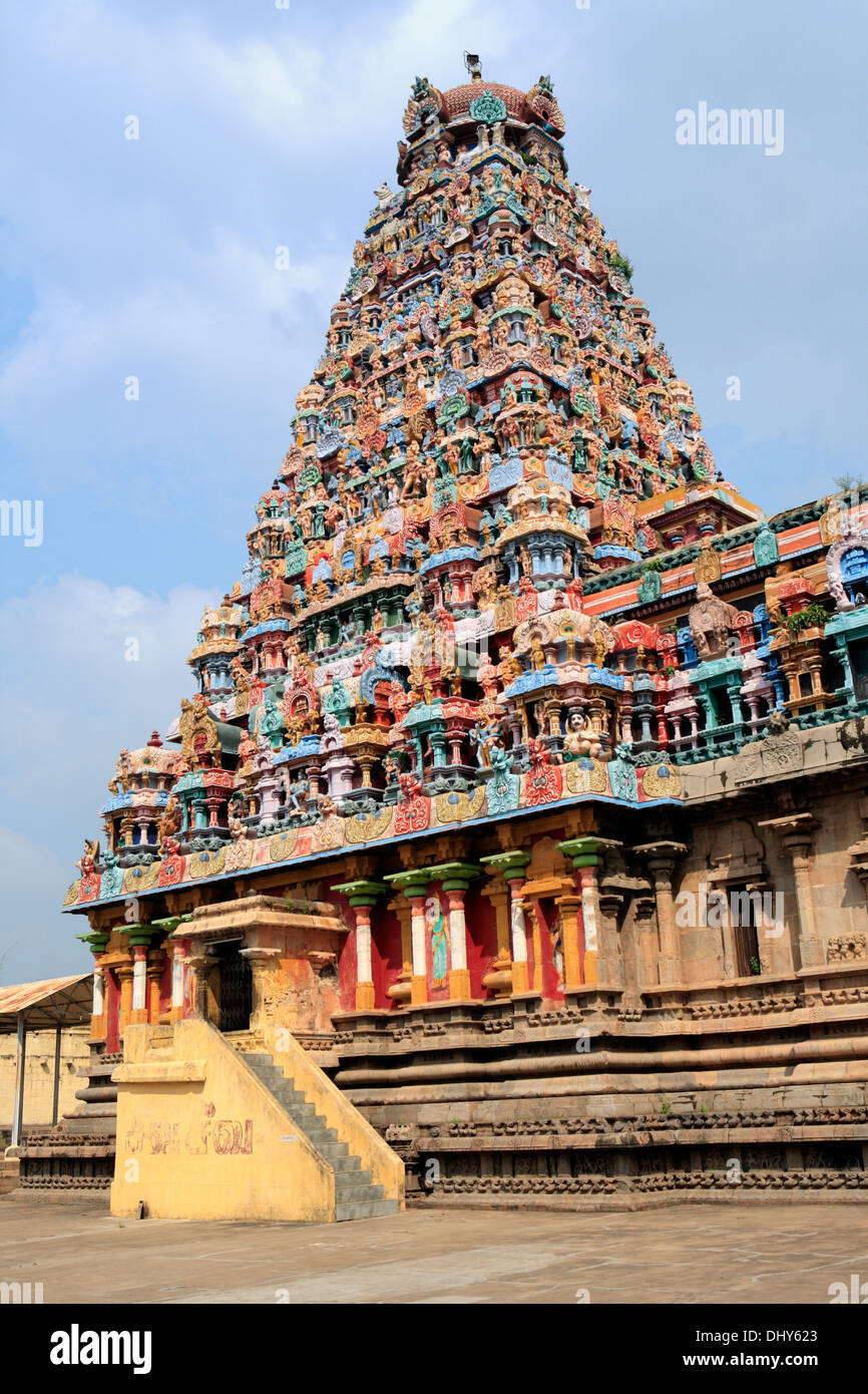 Srivilliputhur Divya Desam, Tamil Nadu, India Stock Photo