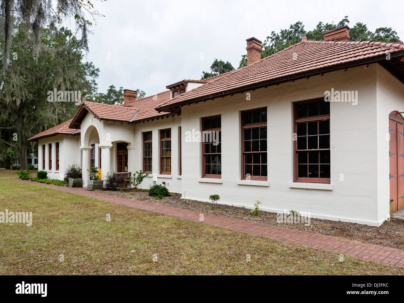 The York W. Bailey Museum at the Penn School Historic District, St Helena Island, South Carolina, USA Stock Photo