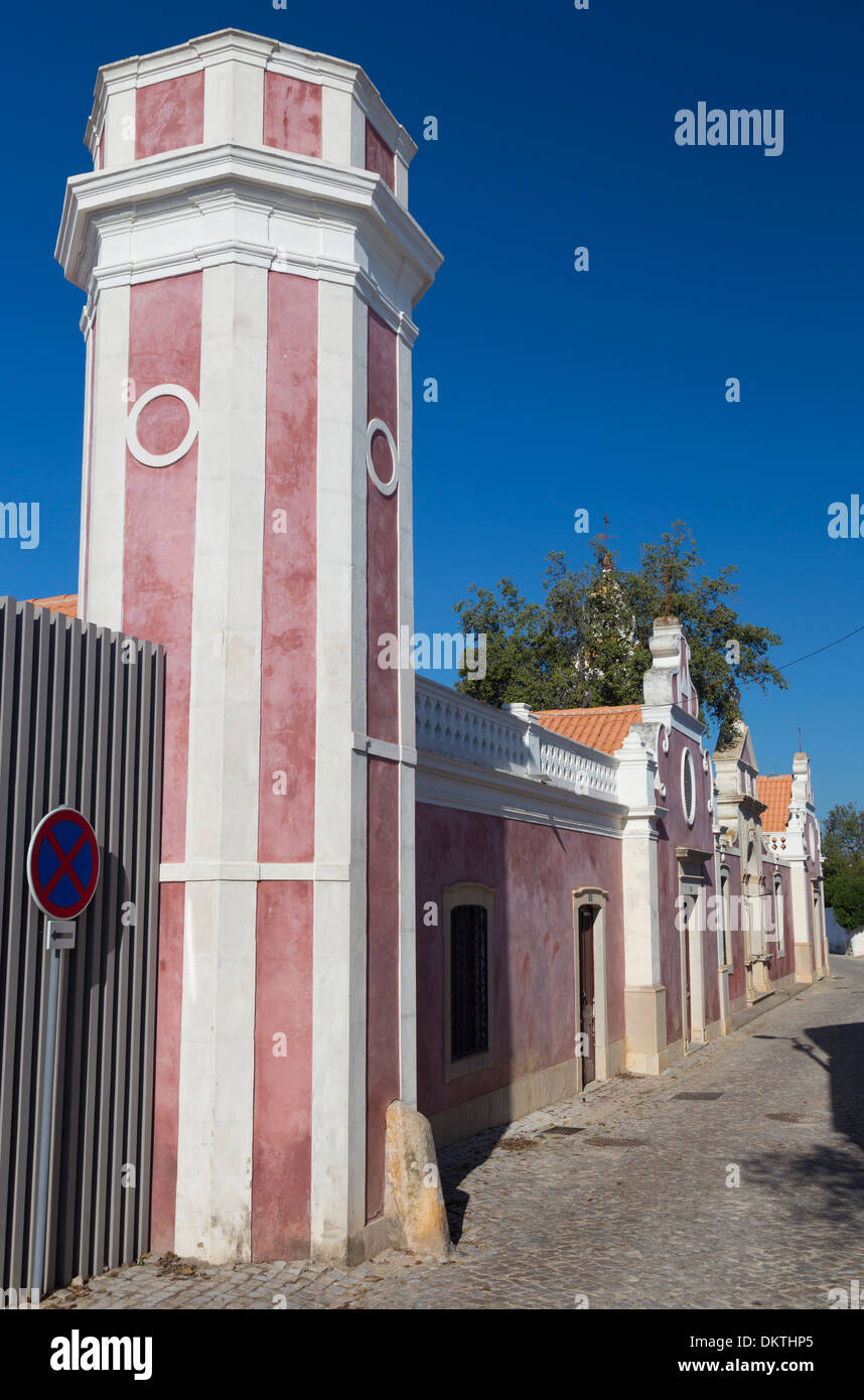 Pousada de Faro is located in the town of Estoi, just 10 km from Faro, on the grounds of a beautiful 19th-century Estoi palace. Stock Photo