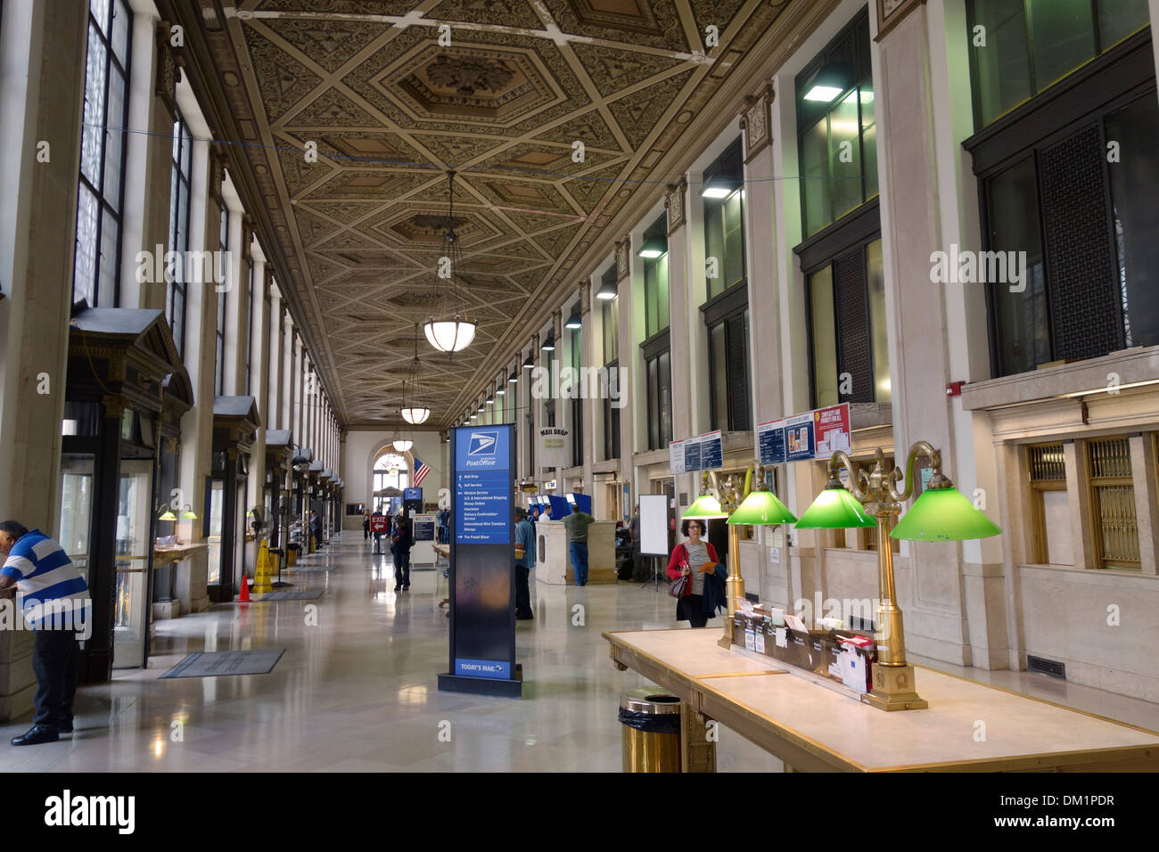 James Farley post office in Manhattan NYC Stock Photo