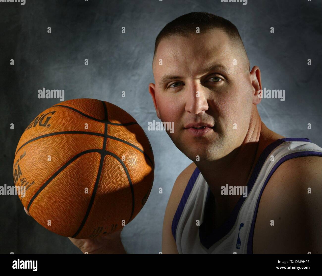 Greg Ostertag during Kings Media Day October 1, 2004. Sacramento Bee Bryan Patrick/ZUMA Press Stock Photo