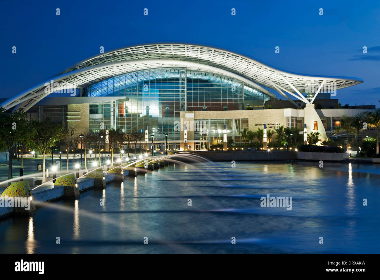 Puerto Rico Convention Center, San Juan, Puerto Rico Stock Photo