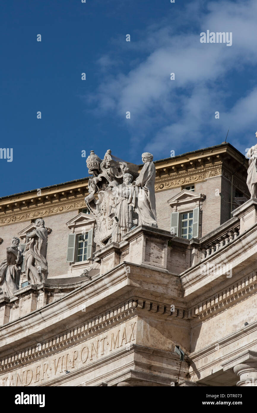 Apostolic Palace Stock Photo