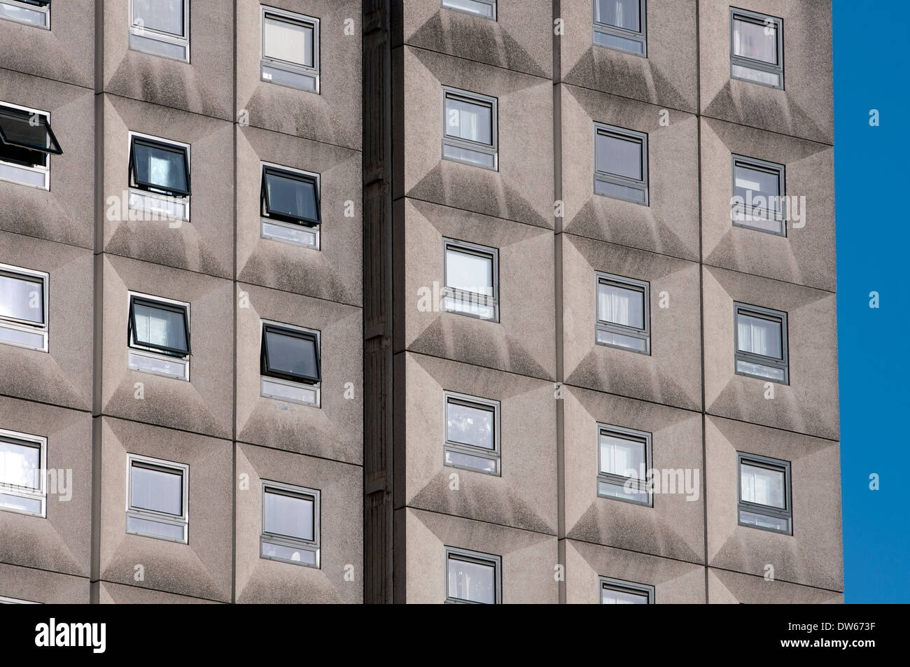 Elizabeth House, Leicester, Leicestershire, England, UK Stock Photo