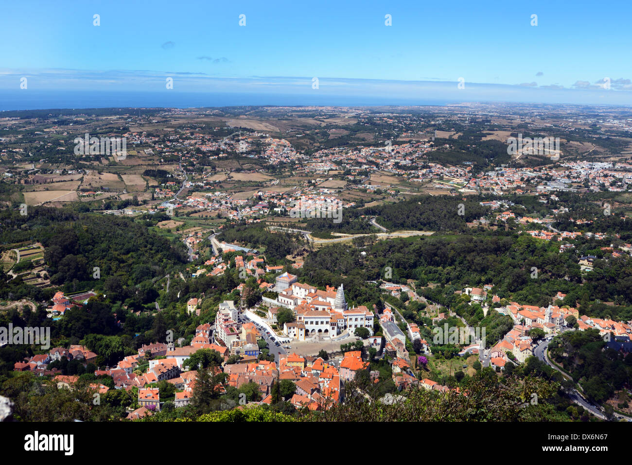 Sintra, National Park and  World Heritage Site, Central Portugal, near Lisbon. Stock Photo