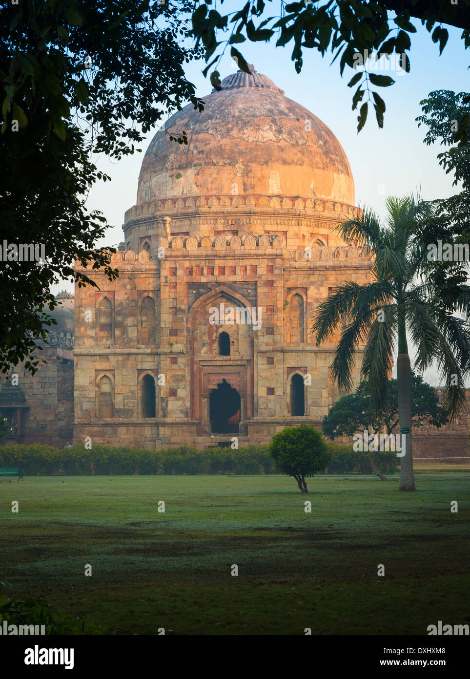 Bara Gumbad in Lodi Gardens, New Delhi, India Stock Photo