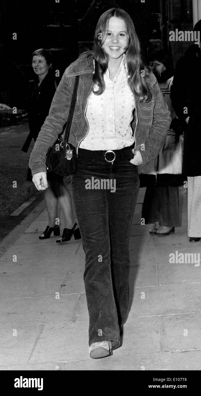 Actress Linda Blair arrives for 'The Exorcist' premiere Stock Photo