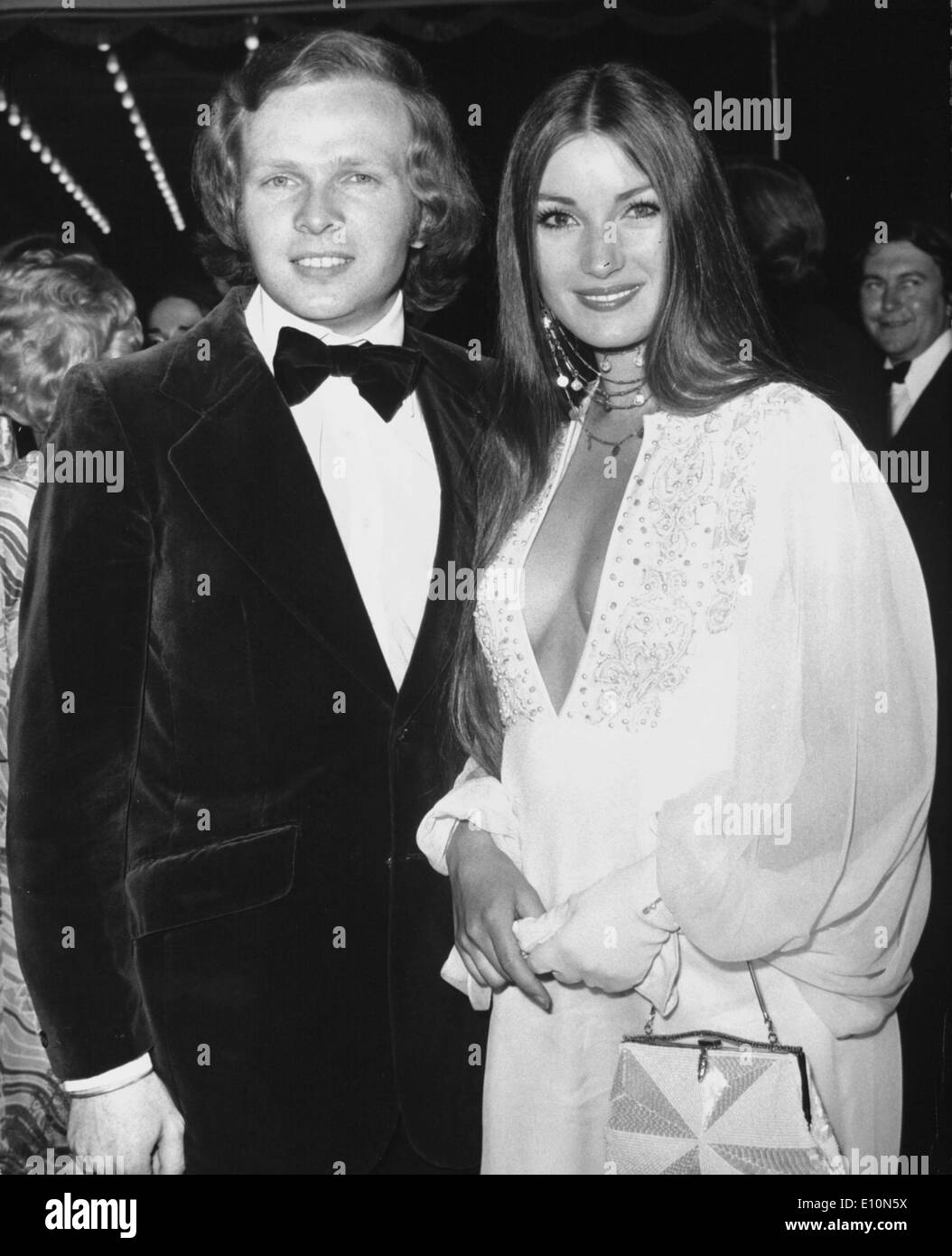 Actress Jane Seymour with Michael Attenborough Stock Photo