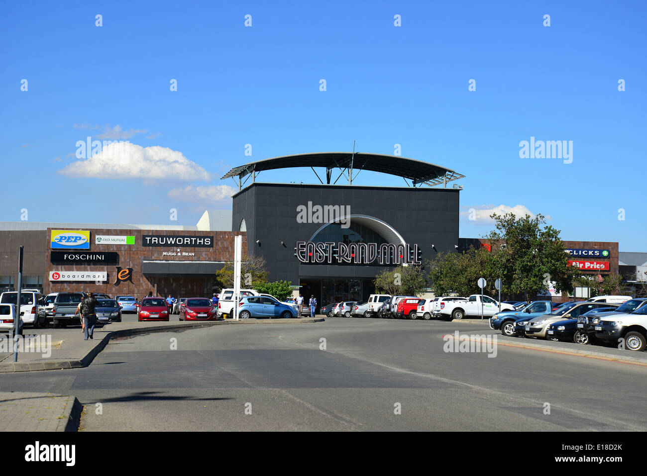 Entrance to East Rand Mall, Boksburg, East Rand, Gauteng Province, Republic of South Africa Stock Photo