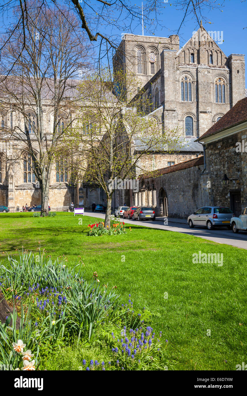 Winchester Cathedral England UK Europe Stock Photo