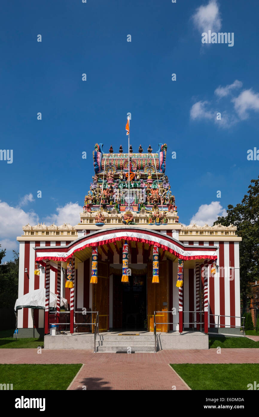 Sri Mayurapathy Murugan Tamil Temple in Berlin Germany Stock Photo