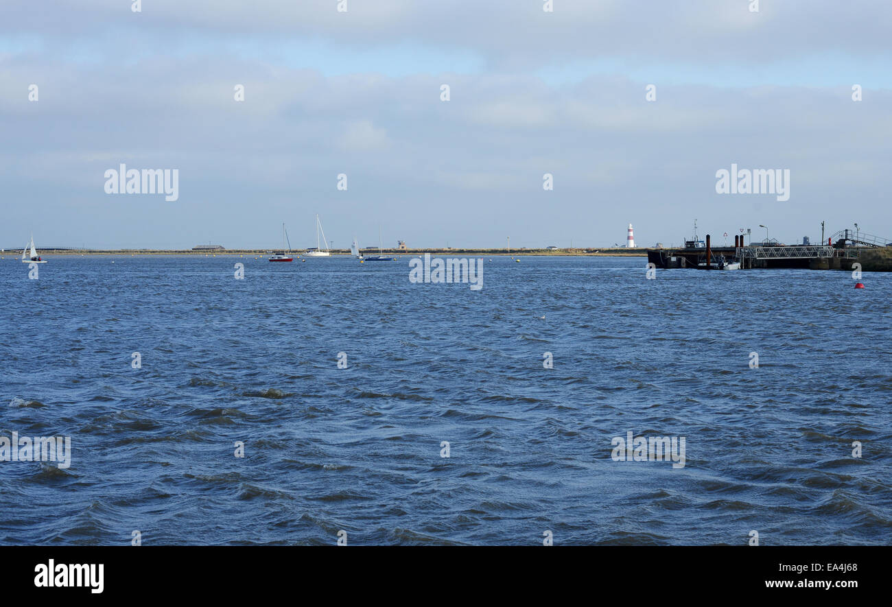 Orford Quay - Harbour Stock Photo