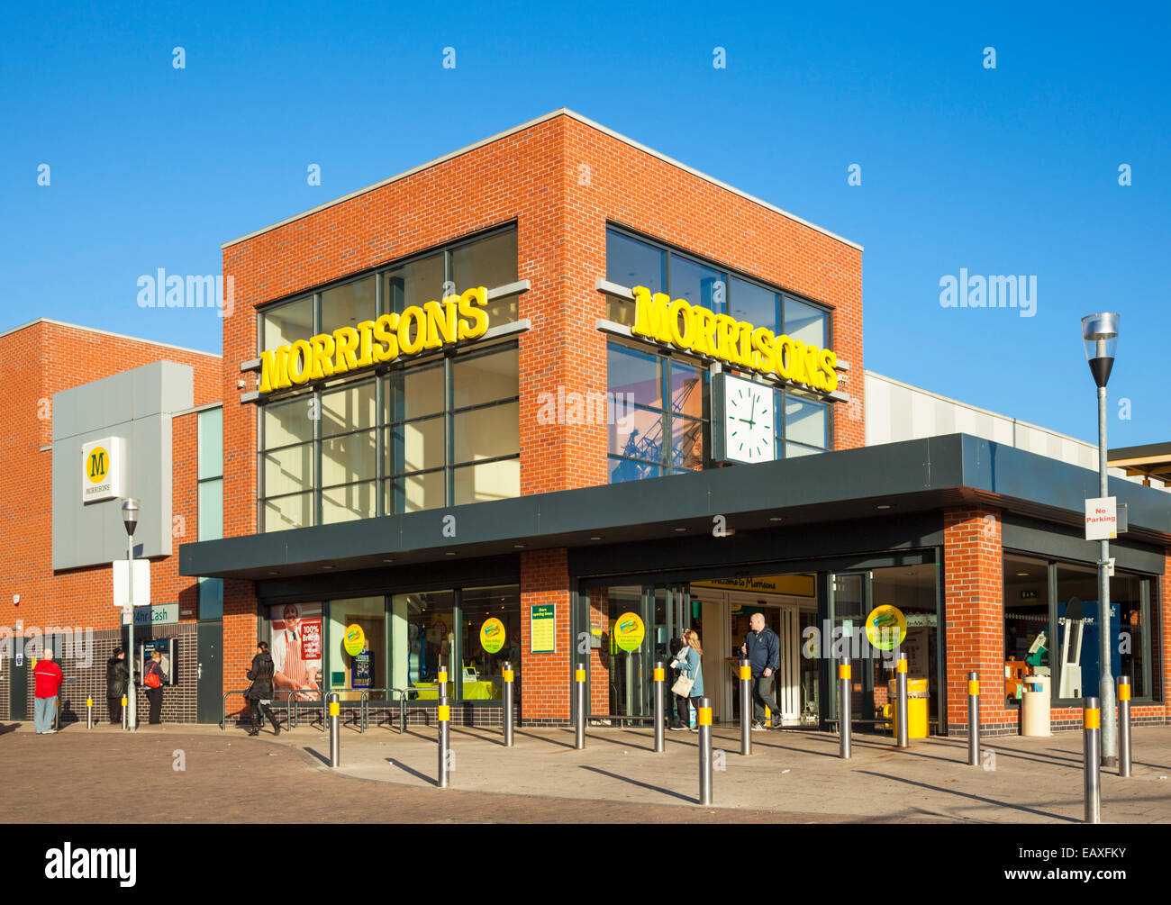 Morrisons Supermarket Salford Manchester England UK GB EU Europe Stock Photo