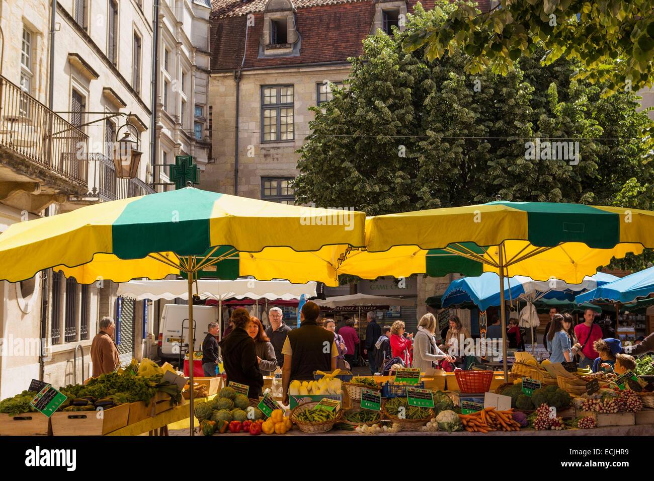 France, Dordogne, Perigord Blanc, Perigueux, market Stock Photo