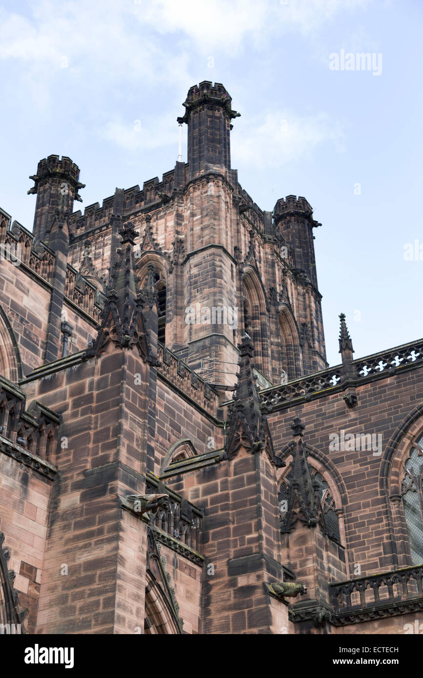 UK, Chester, the Cathedral. Stock Photo