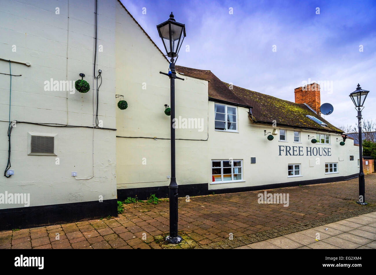 Old historic centre of droitwich spa famous as a salt mining town and thermal bath spa town  old,historic,heritage,building,arch Stock Photo