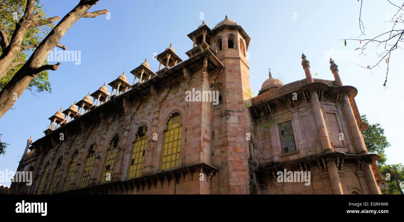 Palace Indian style building in Chennai, India Stock Photo