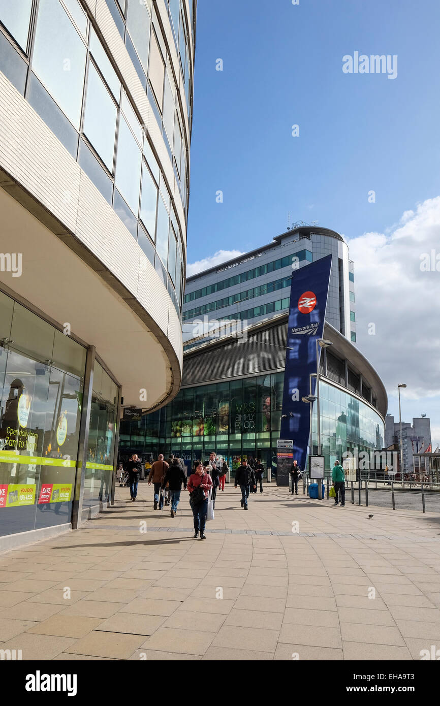 Manchester, England: Piccadilly Railway Station Stock Photo