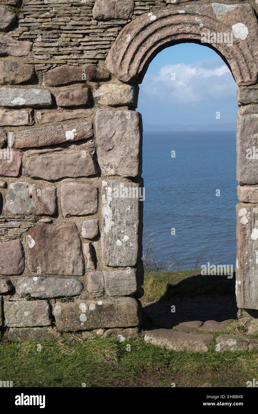 St Patrick's Chapel, Heysham Stock Photo