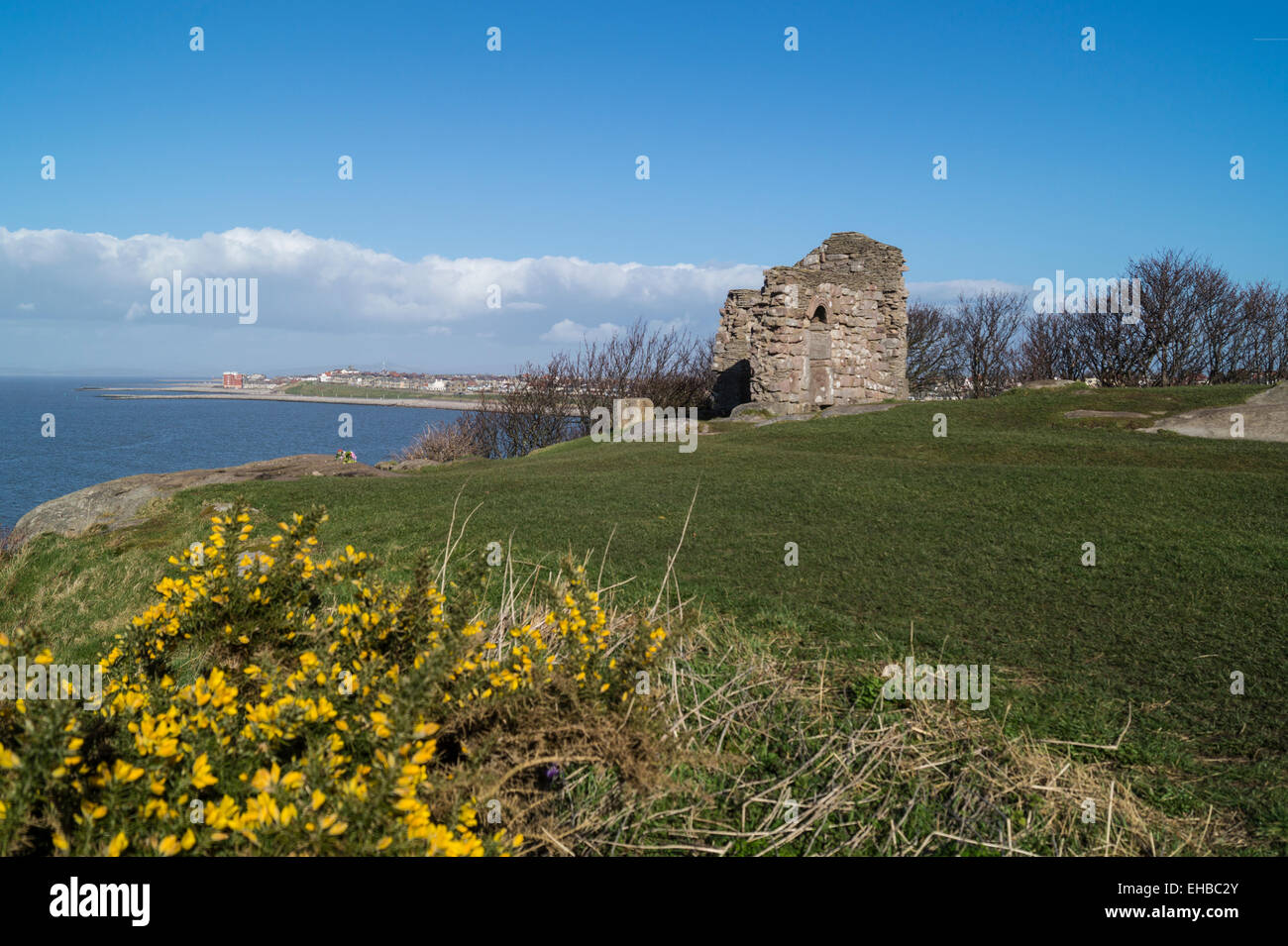 St Patrick's Chapel, Heysham Stock Photo