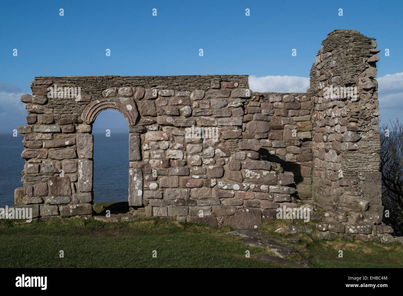 St Patrick's Chapel, Heysham Stock Photo