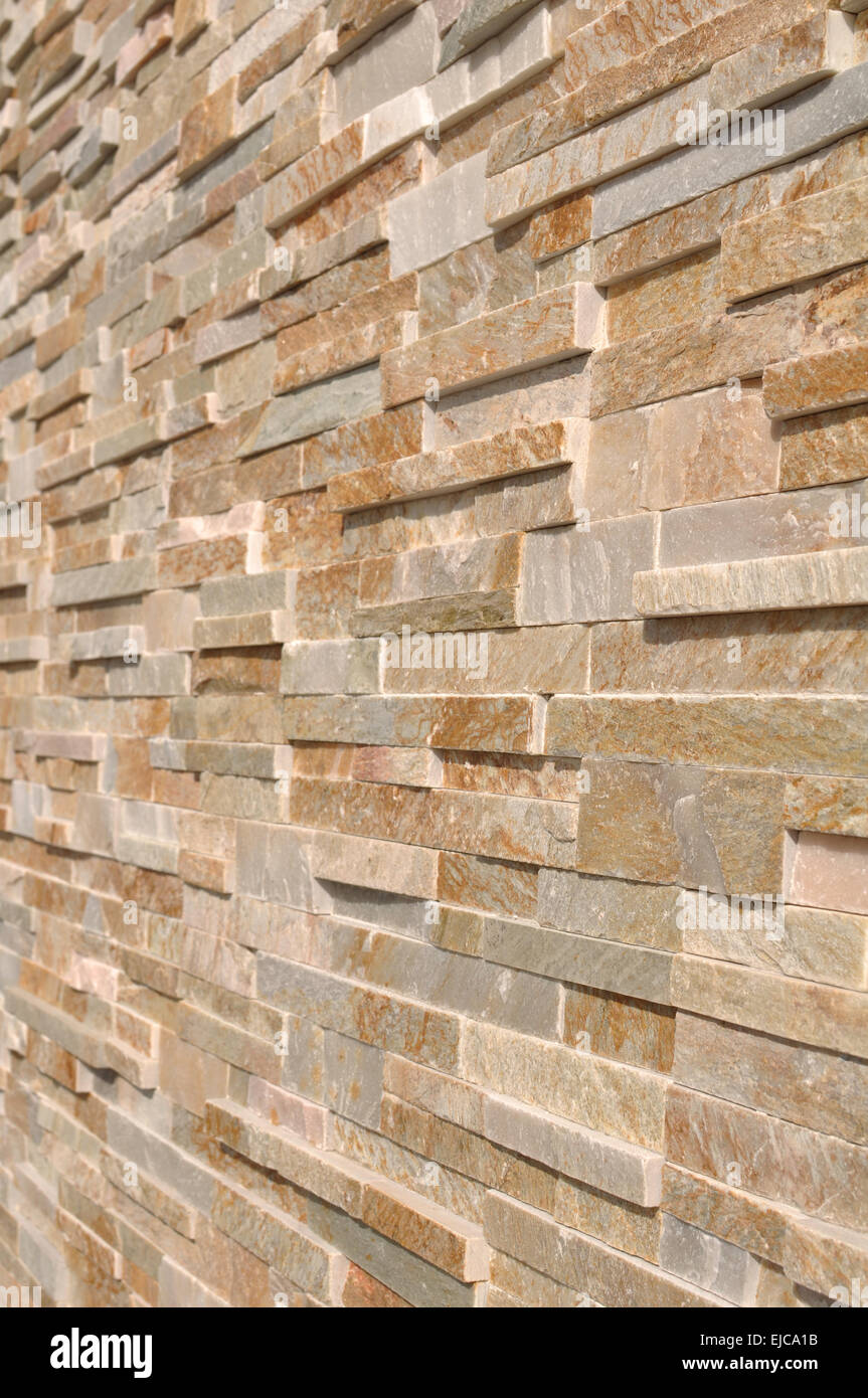 Modern Brick Background Stock Photo