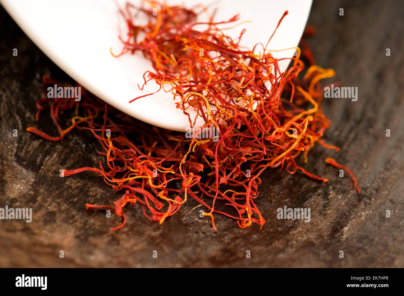 safran. herbs and spices Stock Photo