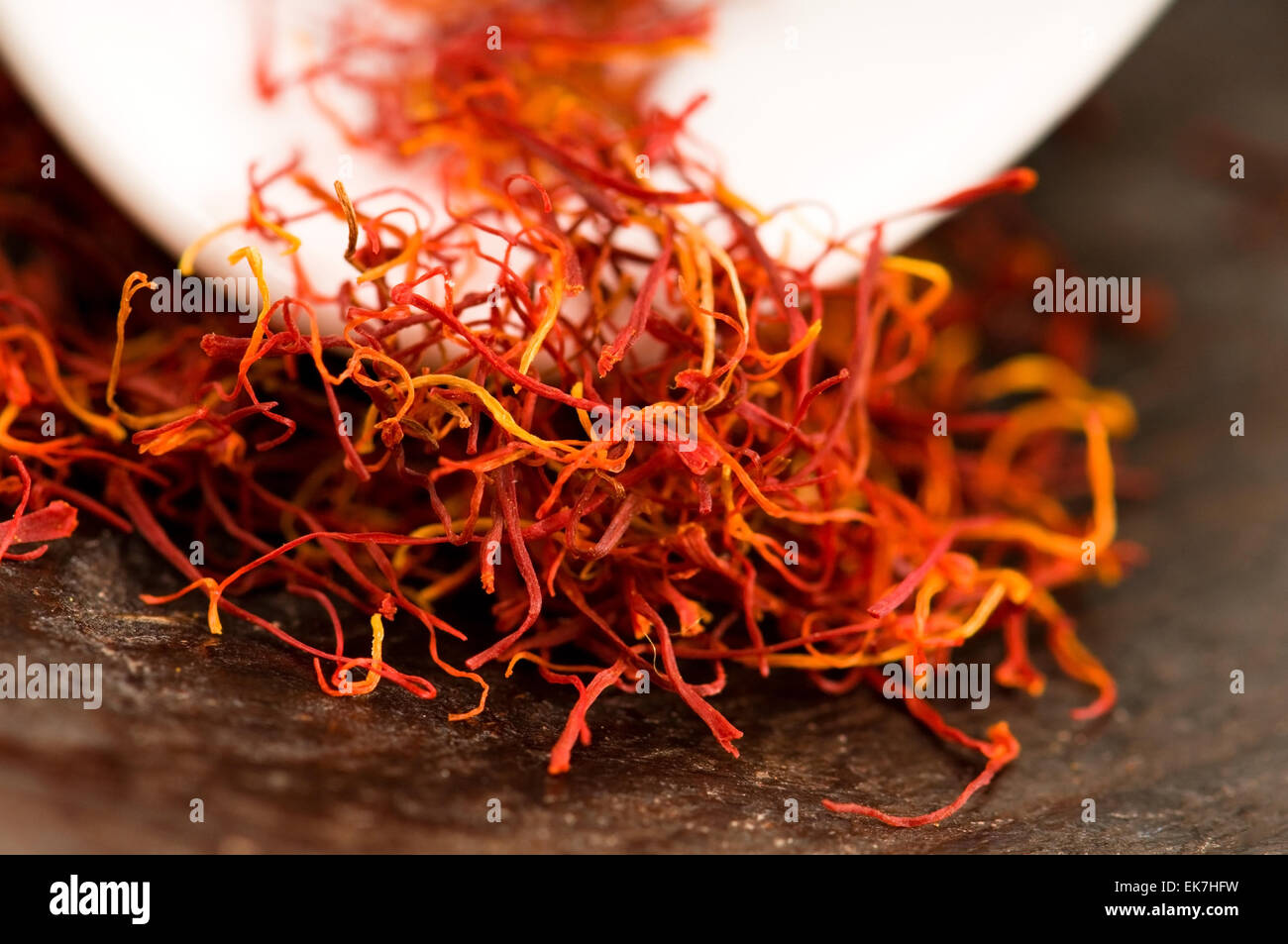 safran. herbs and spices Stock Photo