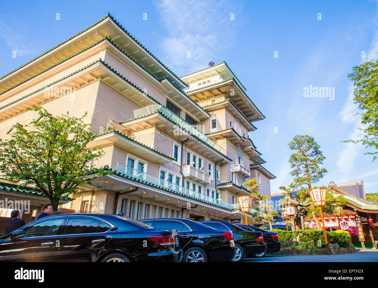 Japanese architecture Stock Photo