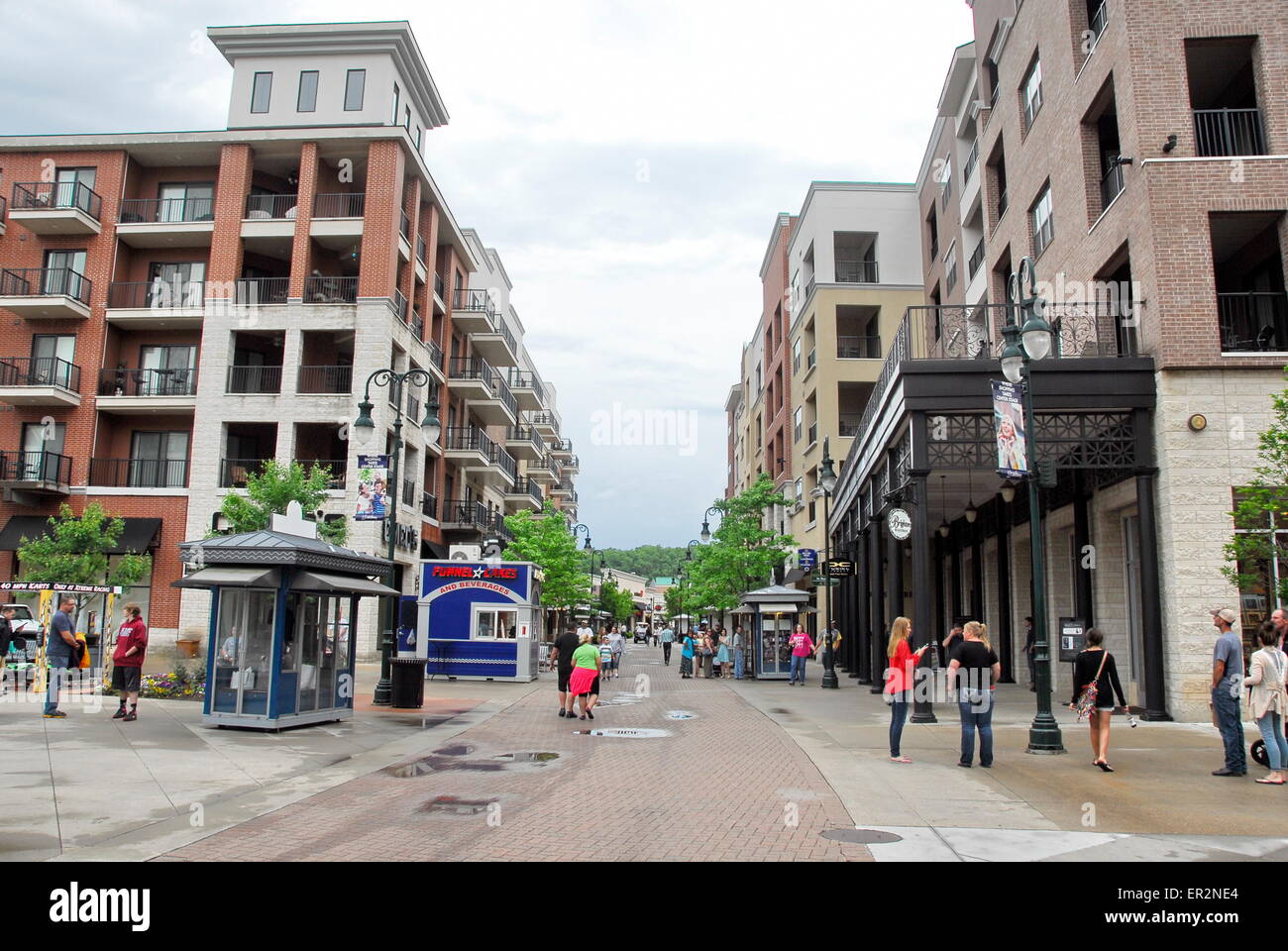 Branson Landing in Branson, Missouri Stock Photo