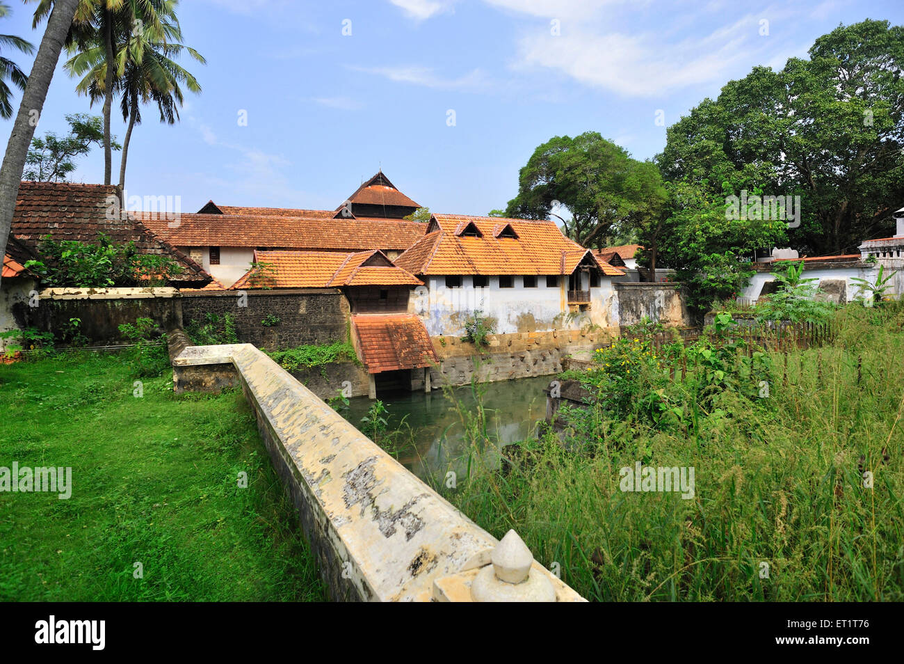 Padmanabhapuram palace at tamil nadu india Asia Stock Photo