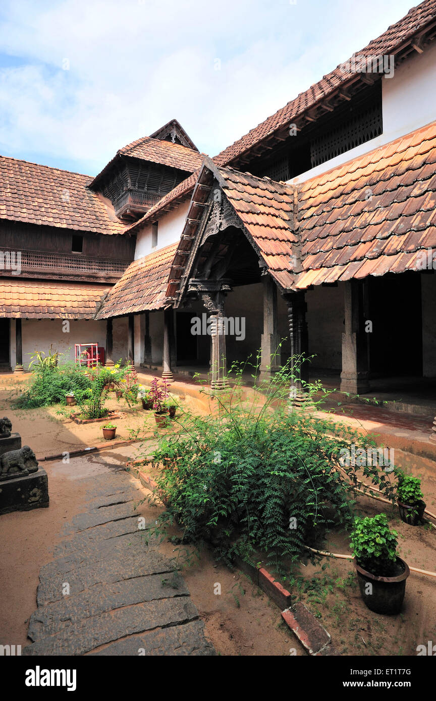 Mantrashala of the padmanabhapuram palace tamil nadu india Asia Stock Photo