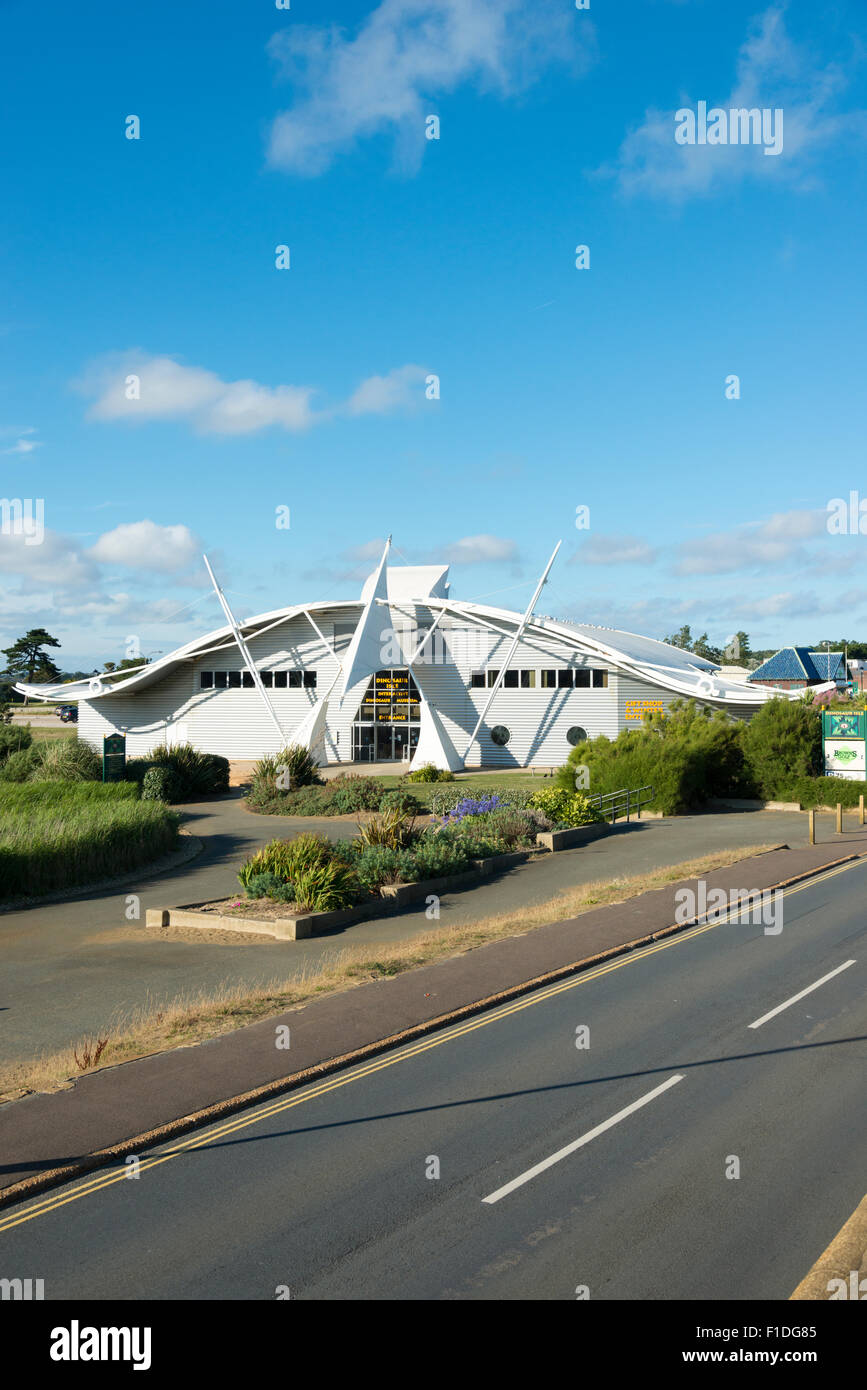 The Dinosaur Isle Dinosaur museum at Sandown Isle of Wight UK Stock Photo