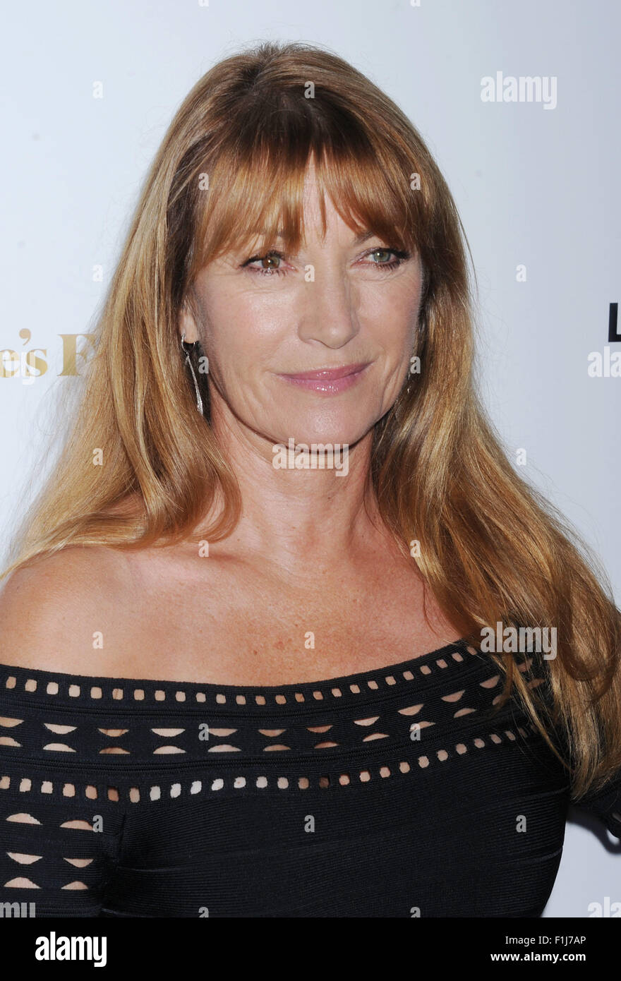 JANE SEYMOUR UK film actress in August 2015. Photo Jeffrey Mayer Stock Photo