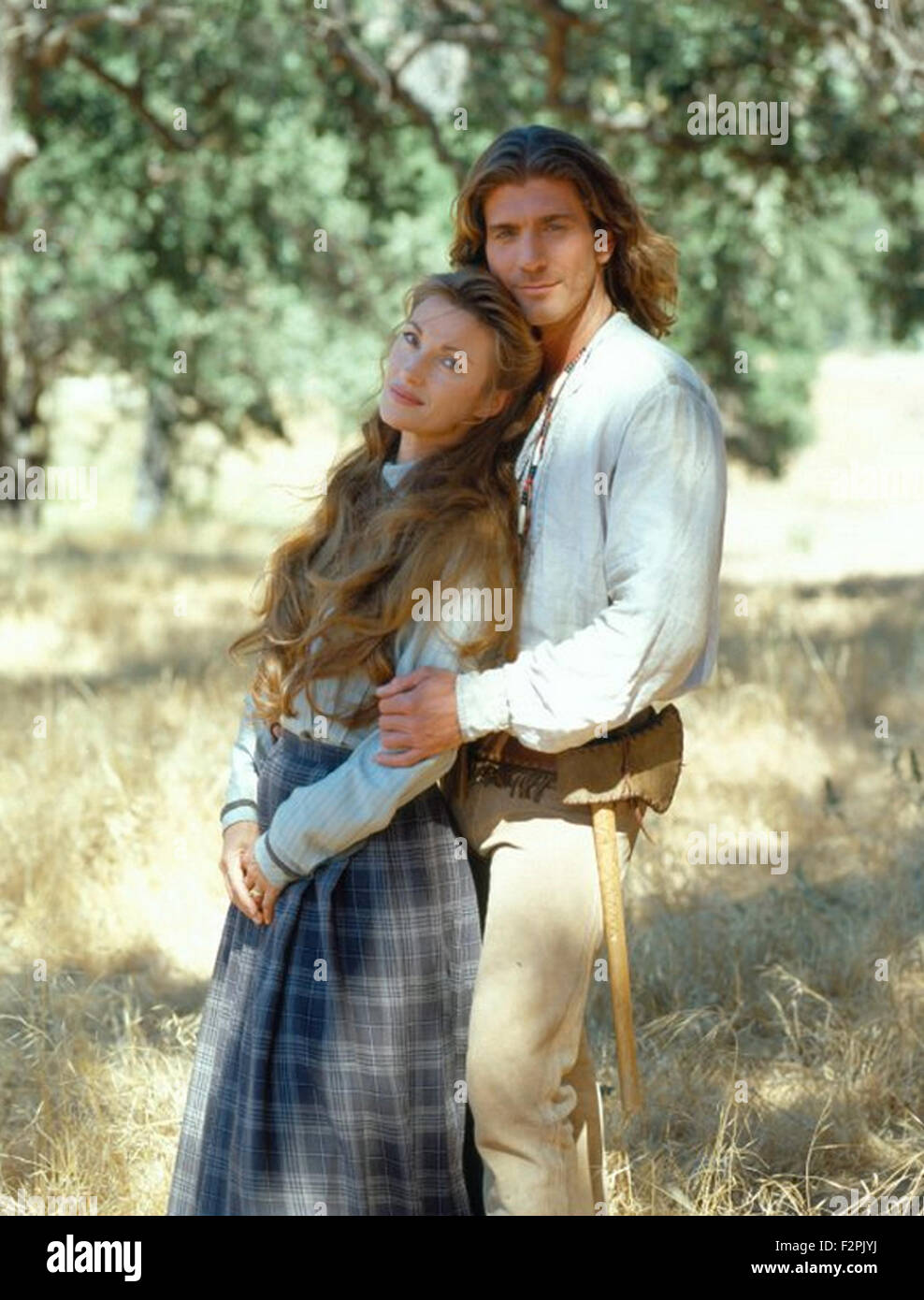 DR QUINN, MEDICINE WOMAN 1993 CBS Worldwide series with Jane Seymour and Joe Lando Stock Photo