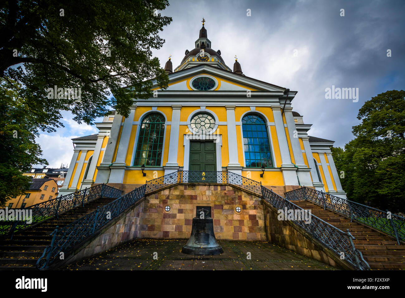 Katarina kyrka, in Södermalm, Stockholm, Sweden. Stock Photo