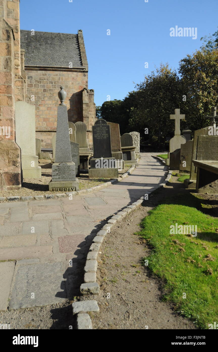 Old Graveyard Stock Photo