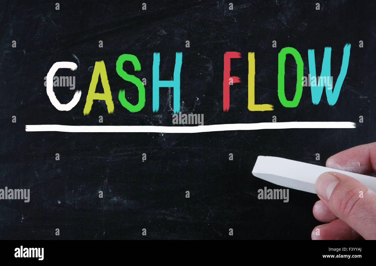 cash flow concept Stock Photo