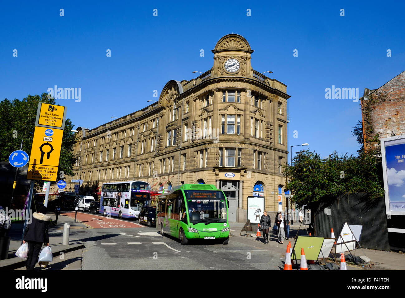 Victoria Station, Manchester,  England, Stock Photo